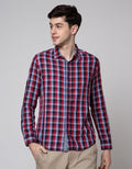 Watchout Jeans Long Sleeve Check Shirt