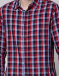 Watchout Jeans Long Sleeve Check Shirt