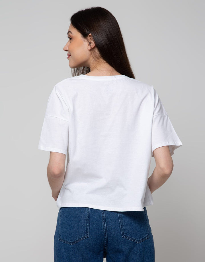 Nevada Short Sleeve T-Shirt Boxy Good Vibes Only