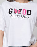 Nevada Short Sleeve T-Shirt Boxy Good Vibes Only