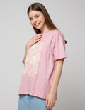Nevada Short Sleeve T-Shirt Solid Cotton Usa Oversized Follow The Line