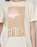Nevada Short Sleeve T-Shirt Tencel Oversized Star Illusion