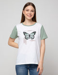 Nevada Short Sleeve T-Shirt Cotton Usa Butterfly Reguler