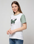 Nevada Short Sleeve T-Shirt Cotton Usa Butterfly Reguler