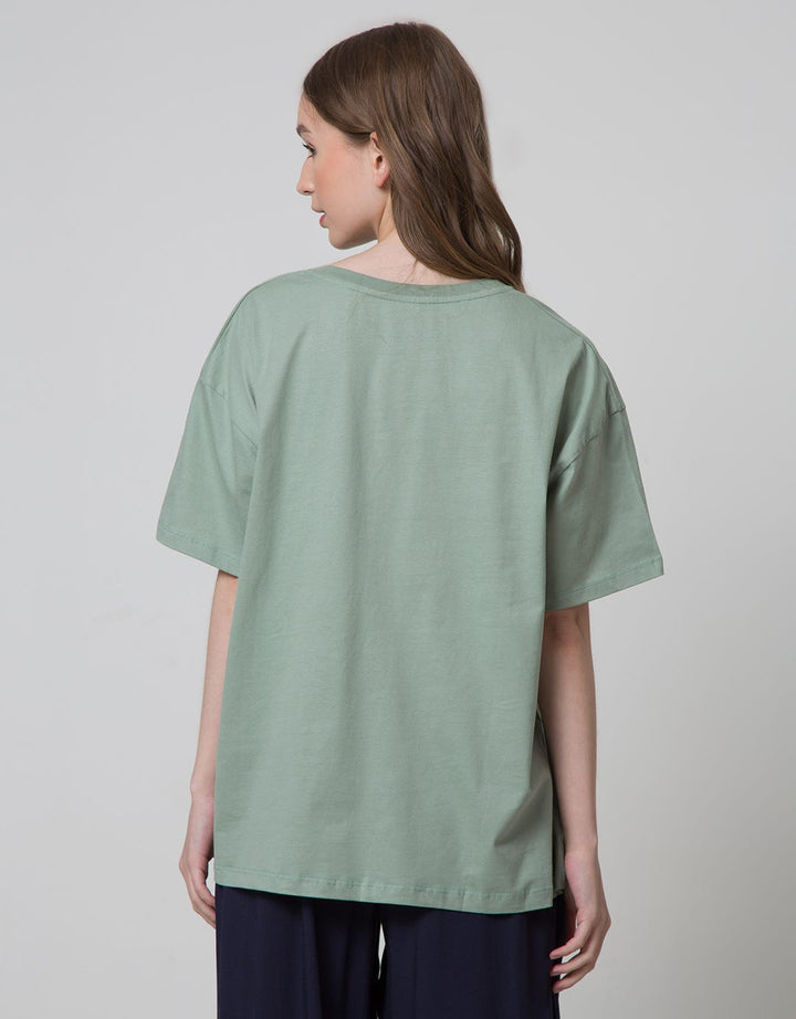 Nevada Short Sleeve T-Shirt Cotton Usa Oversized Young And Fun