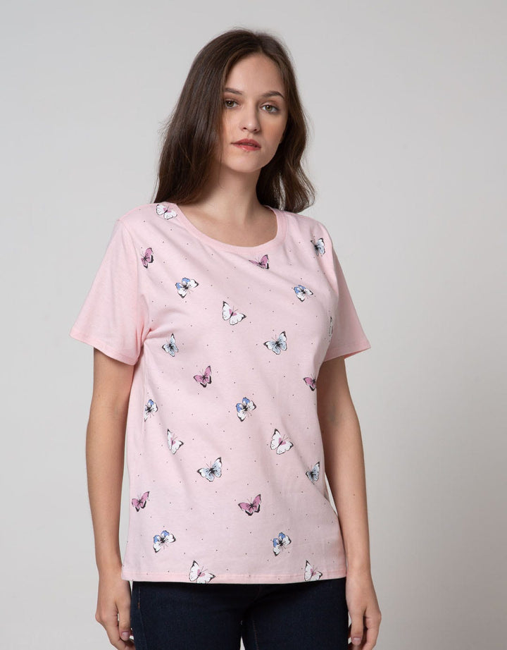 Nevada Short Sleeve T-Shirt Butterfly