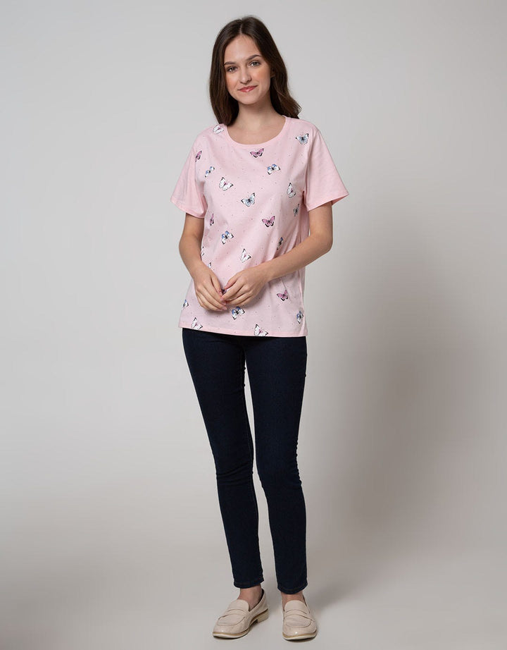 Nevada Short Sleeve T-Shirt Butterfly