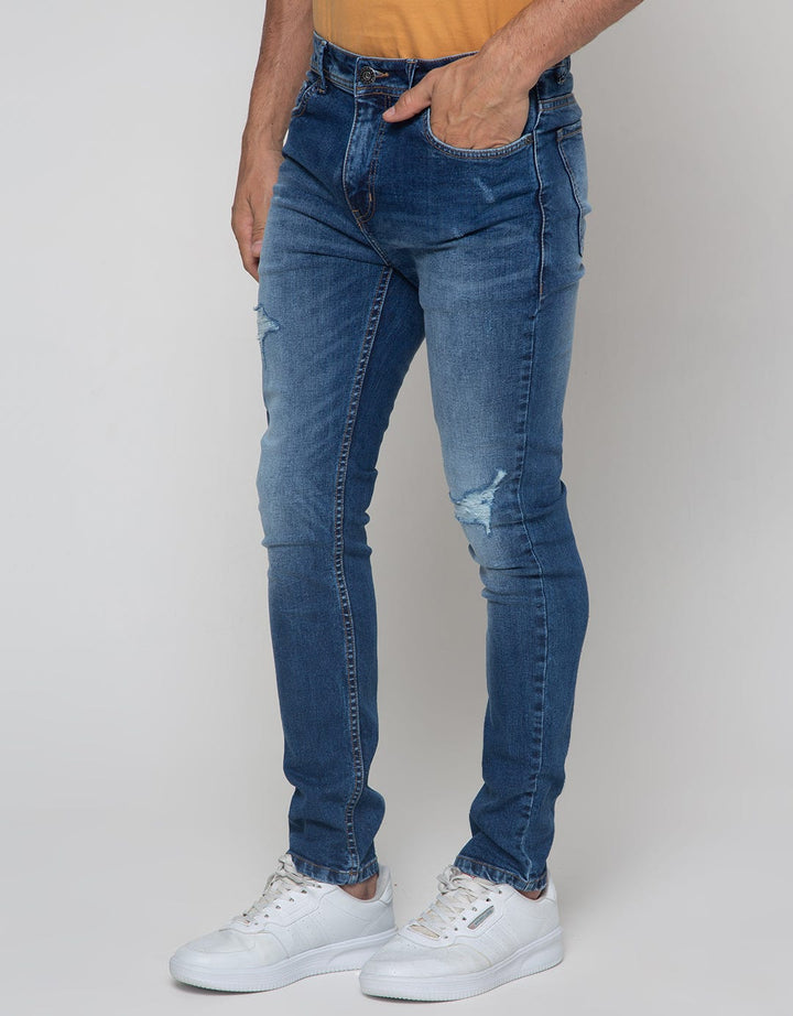 Nevada Denim Long Pants Slim Fit Fashion