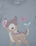 Disney Short Sleeve T-Shirt Bambi And Butterfily