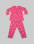Pipiniko Top - Bottom Pajamas Girls Full Print Flower