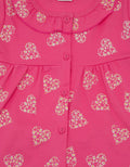 Pipiniko Top - Bottom Pajamas Girls Full Print Flower