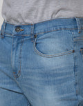 Nevada Denim Long Pants Fashion Slim Fit Ripped