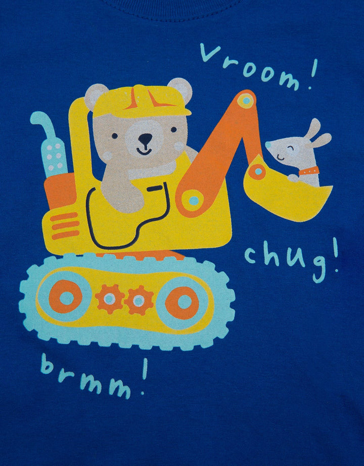 Pipiniko Short Sleeve T-Shirt Bear Vroom