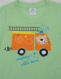 Pipiniko Short Sleeve T-Shirt Bear Fire Car
