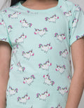 Little M Short Sleeve T-Shirt 2 Pack Unicorn Planet