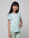 Little M Short Sleeve T-Shirt 2 Pack Unicorn Planet