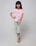 Little M Short Sleeve T-Shirt 2 Pack Unicorn Planet
