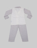 Pipiniko Top - Bottom Set Piyama Short Sleeve Kotak