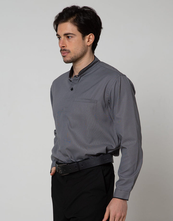 Izzue Kemeja Koko Long Sleeve Polos