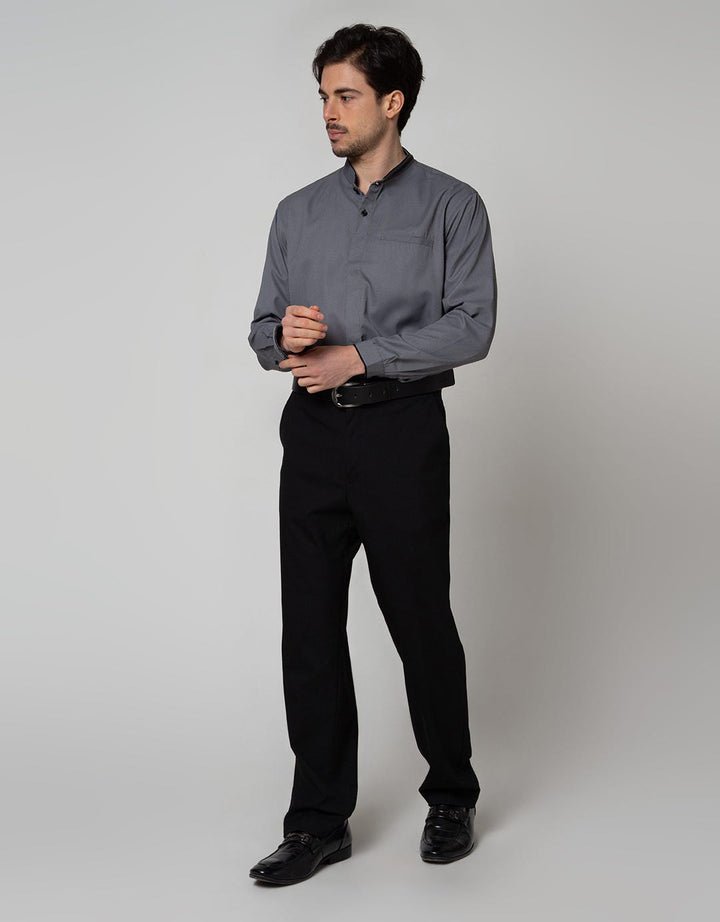 Izzue Kemeja Koko Long Sleeve Polos