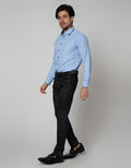 Izzue Kemeja Long Sleeve Printed Biru
