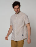 D&amp;F Koko Linen Short Sleeve Shirt 