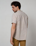 D&amp;F Koko Linen Short Sleeve Shirt 
