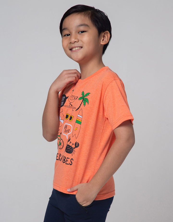 Little M Short Sleeve T-Shirt Summer Vibes