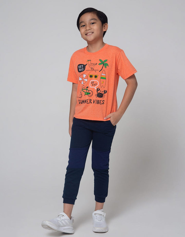 Little M Short Sleeve T-Shirt Summer Vibes