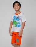 Little M Set T-Shirt No Waves No Fun