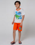 Little M Set T-Shirt No Waves No Fun