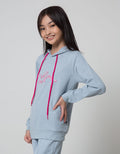 Nevada Sweatshirt Hoodie Texture Fabric Embro Word