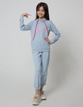 Nevada Sweatshirt Hoodie Texture Fabric Embro Word