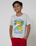 Little M Short Sleeve T-Shirt Best Buy Dino Ride Waves