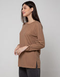 Connexion Long T-Shirt Sabrina Vertical Stripe