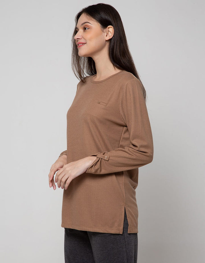 Connexion Long T-Shirt Sabrina Vertical Stripe