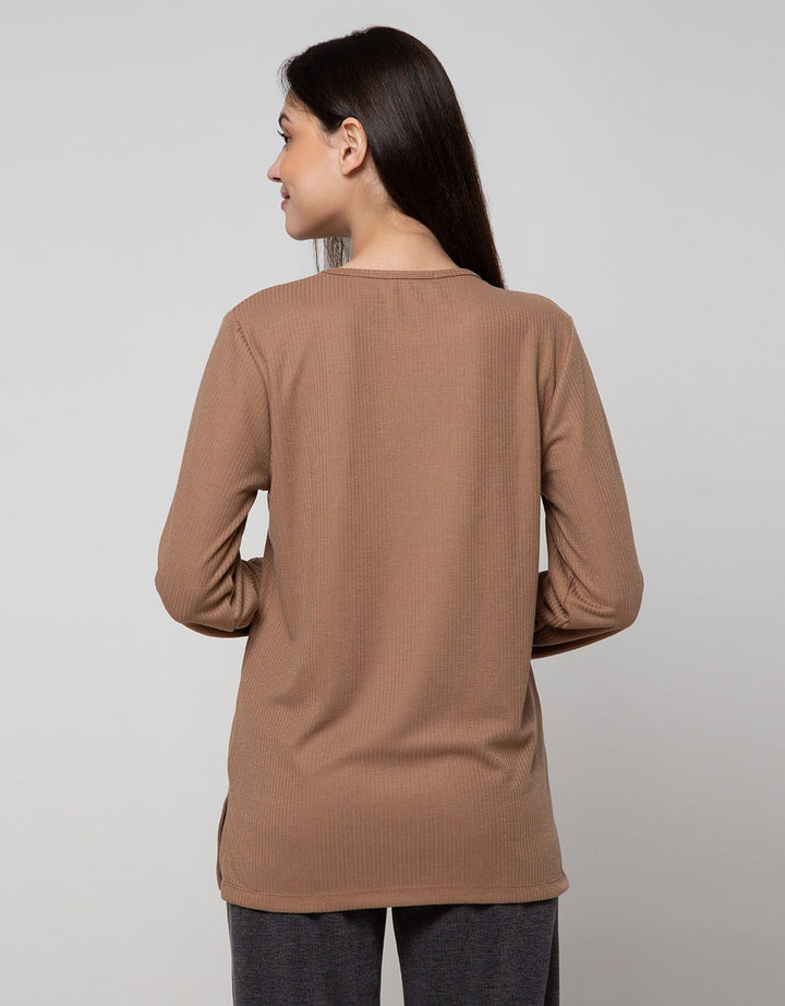 Connexion Long T-Shirt Sabrina Vertical Stripe