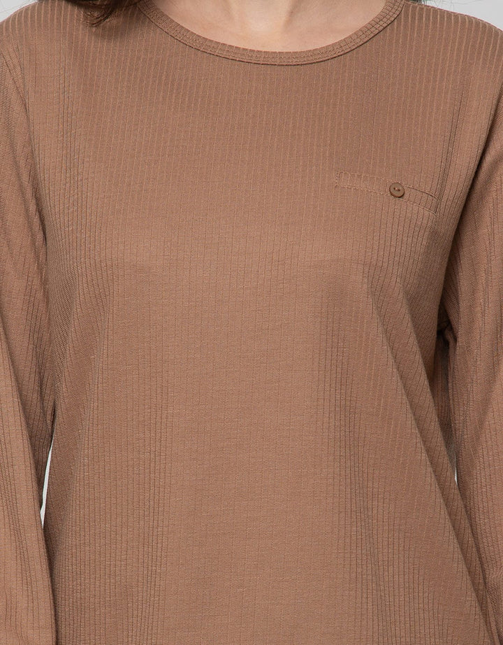 Connexion Long T-Shirt Sabrina Vertical Stripe