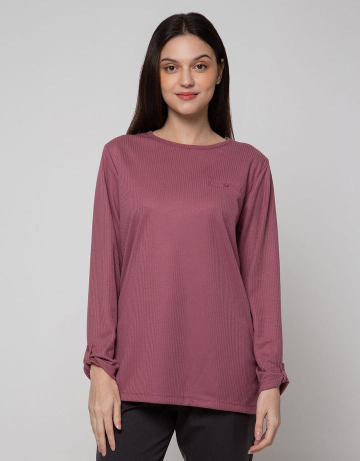 Connexion Long T-Shirt Sabrina Vertical Stripe