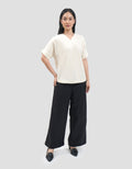 Connexion Look Blouse W/ Front Pleat Blouse Wanita