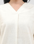 Connexion Look Blouse W/ Front Pleat Blouse Wanita