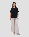 Connexion Look Blouse W/ Front Pleat Blouse Wanita