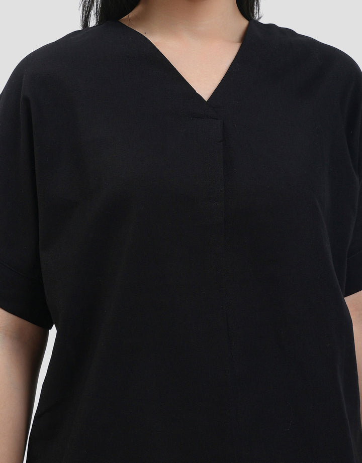 Connexion Look Blouse W/ Front Pleat Blouse Wanita