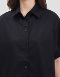 Connexion Dolman Loose Gingham Kemeja Wanita