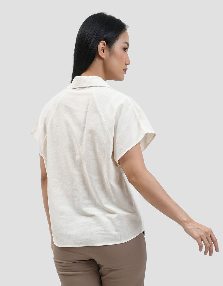 Connexion Cuban Shirt Lnn Look Blouse Wanita