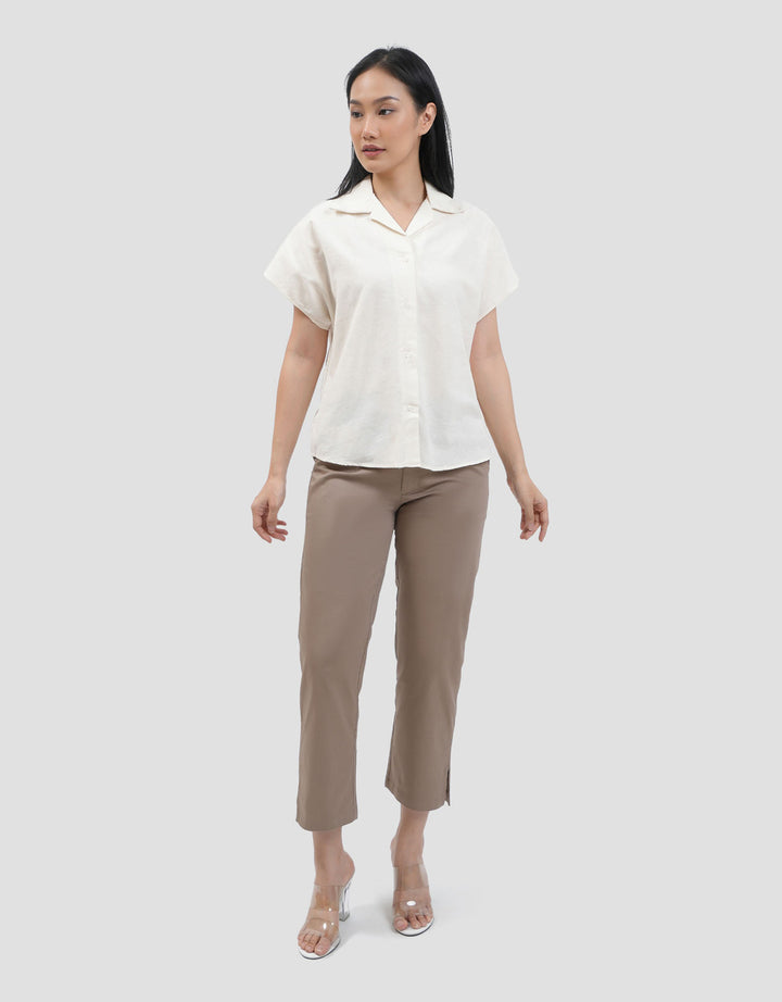 Connexion Cuban Shirt Lnn Look Blouse Wanita