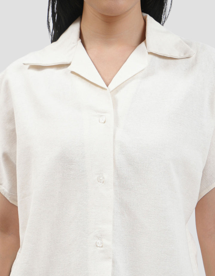 Connexion Cuban Shirt Lnn Look Blouse Wanita