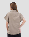 Connexion Cuban Shirt Lnn Look Blouse Wanita
