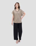 Connexion Cuban Shirt Lnn Look Blouse Wanita