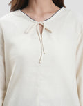 Connexion Lock Scalops Embro Blouse Wanita